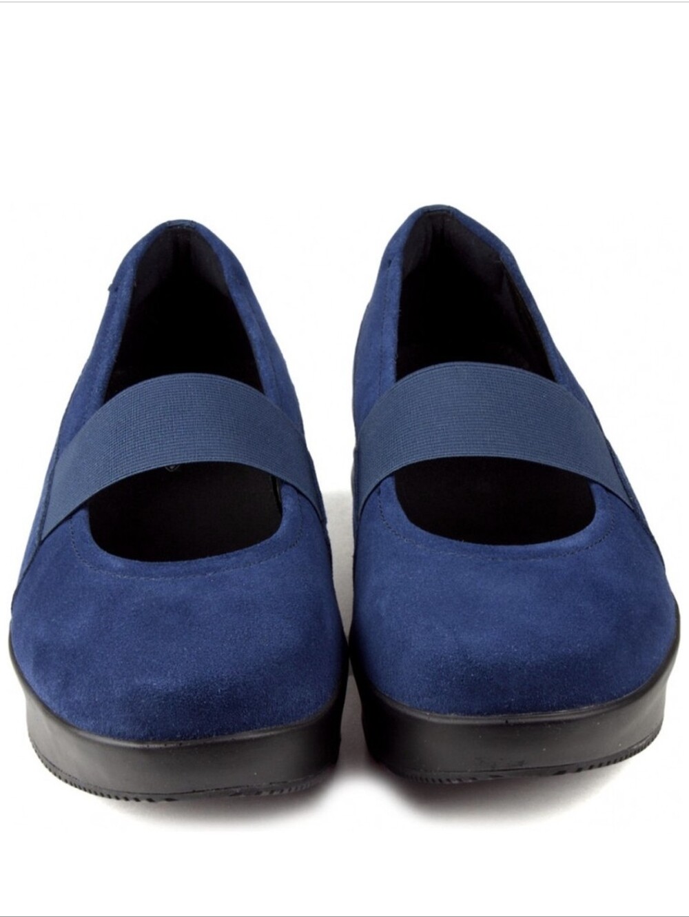 MBT Aleela blue Nubuck Suede Ballet Mary Jane Shoes size EU 36